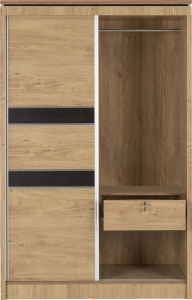 Image: 7145 - Charles Sliding Wardrobe - Oak